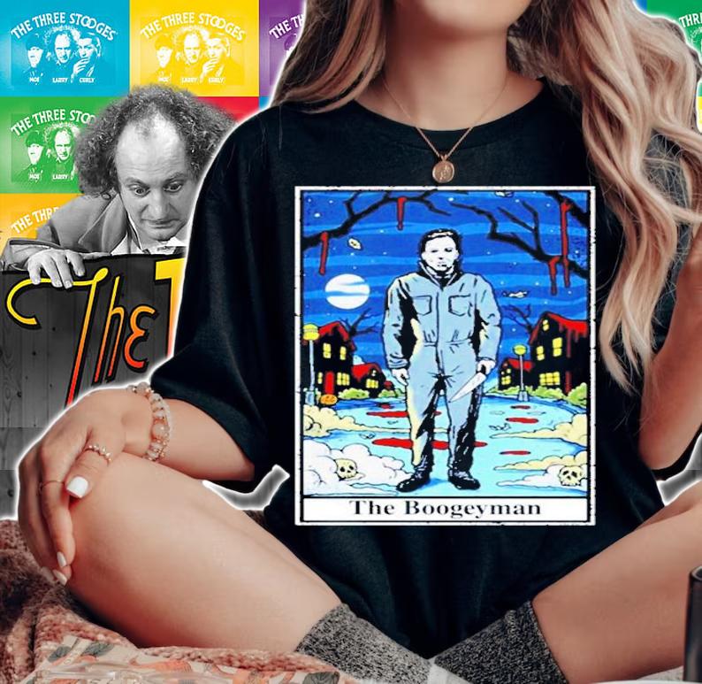 Halloween Michael Myers The Boogeyman Tarot Matthew Riddle Shirt woman shirt