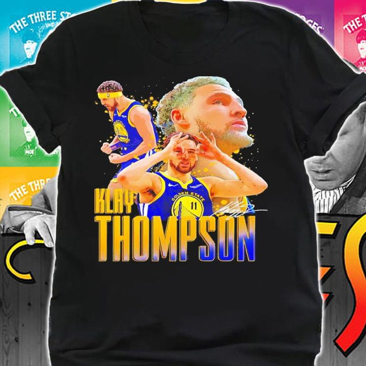 Klay Thompson Golden State Warriors Signatures Shirt shirt