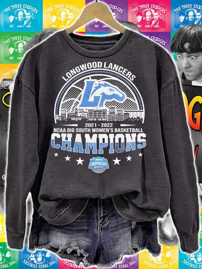 Longwood Lancers 2022 NCAA Big South Women's Basketball Champions T-Shirt sweatshirt