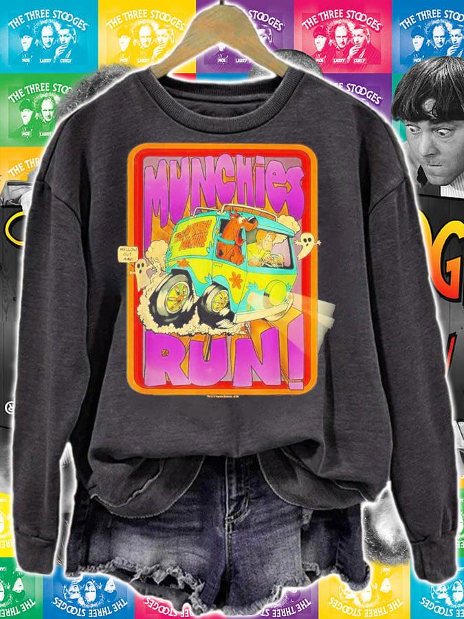 Munchies Run Scooby Doo Shirt sweatshirt