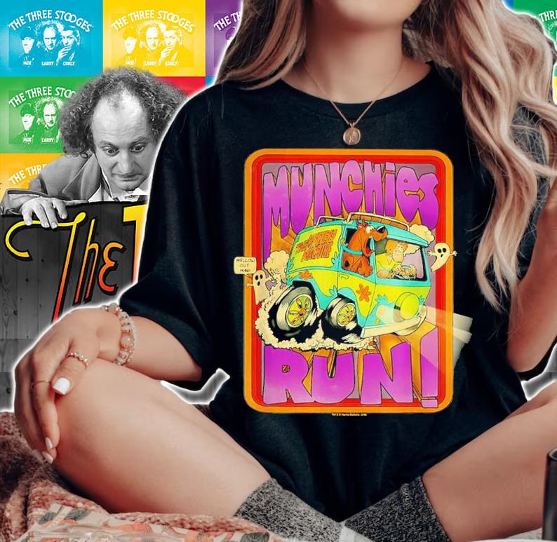 Munchies Run Scooby Doo Shirt woman shirt