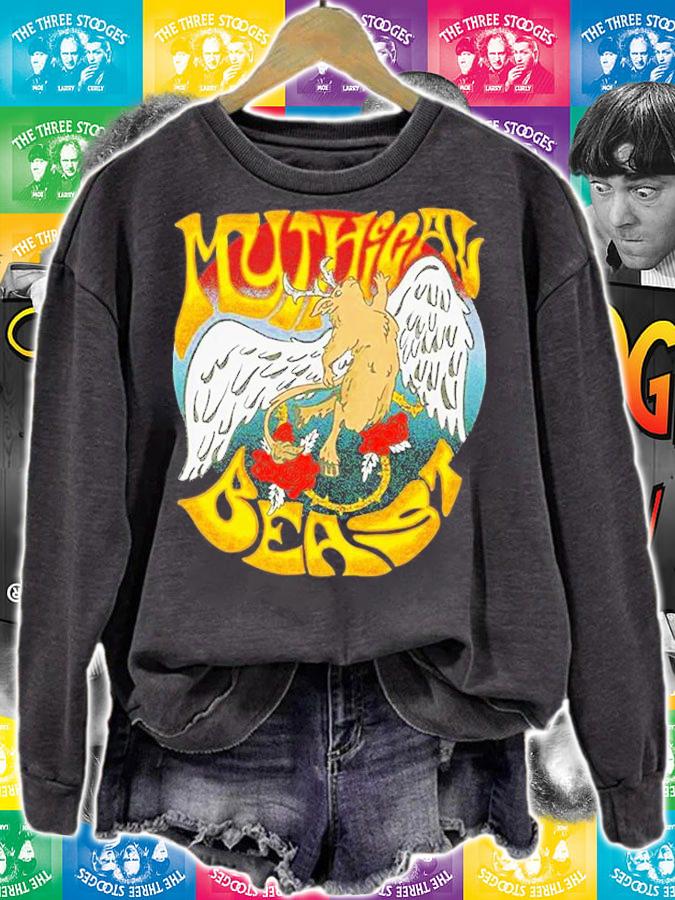 Mythical Beast Classic Rock T-Shirt sweatshirt