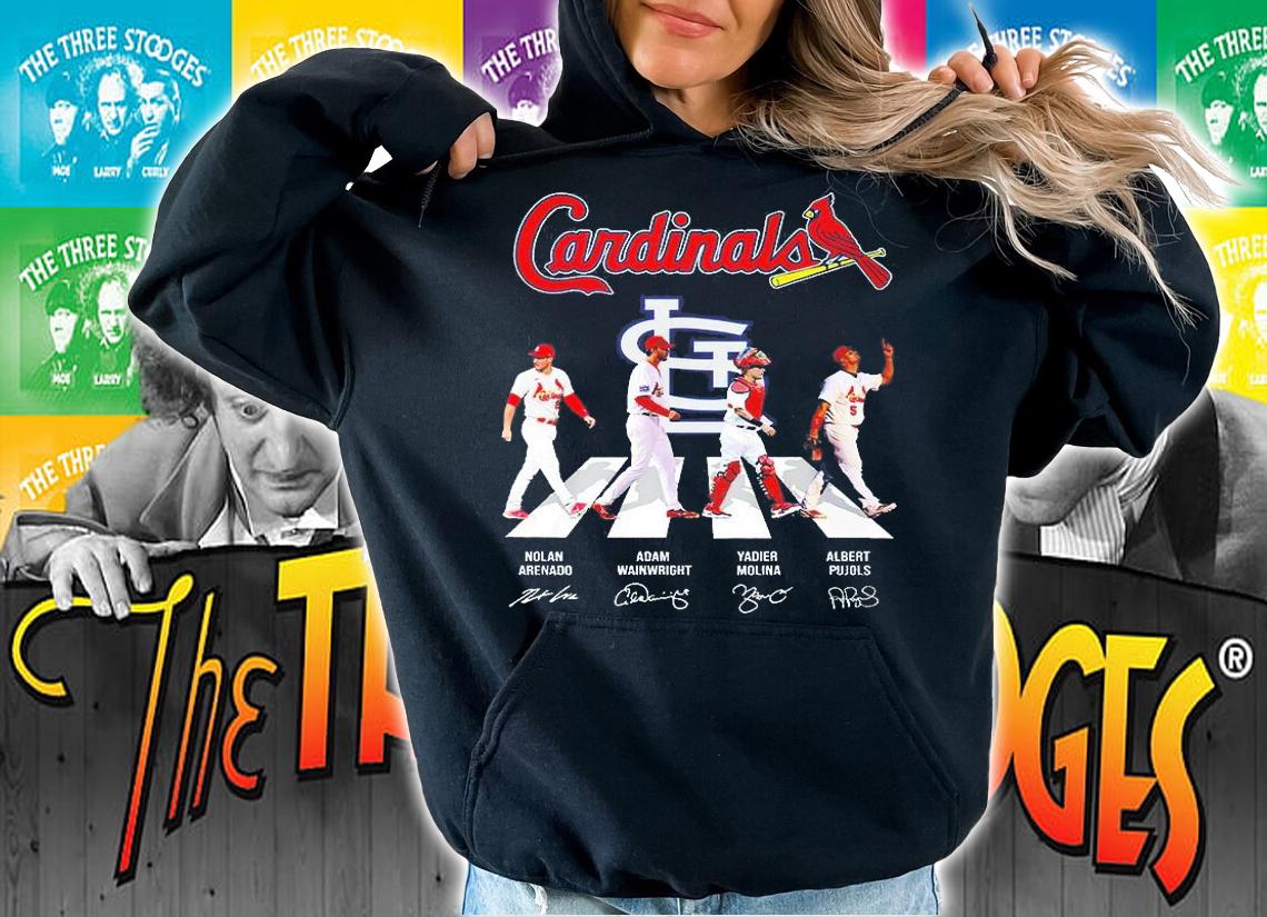 St. Louis Cardinals Abbey Road Signatures T-Shirt