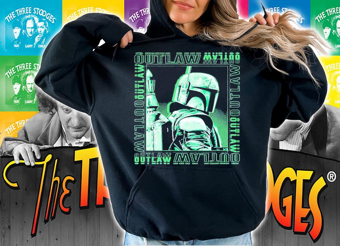 Star Wars The Book Of Boba Fett Outlaw Box Up T-Shirt hoodie