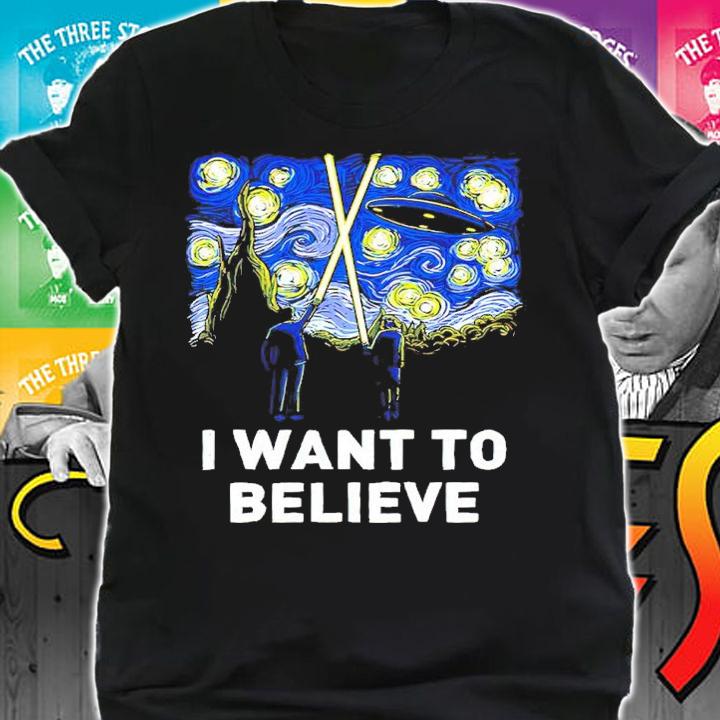 UFO I Want To Believe Shirt shirt