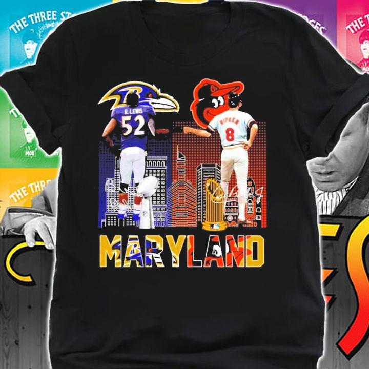 Baltimore Ray Lewis vs Ripken signature shirt