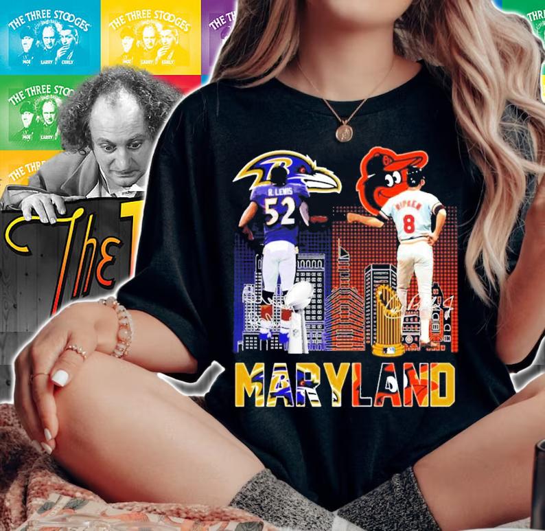 Baltimore Ray Lewis vs Ripken signature shirt