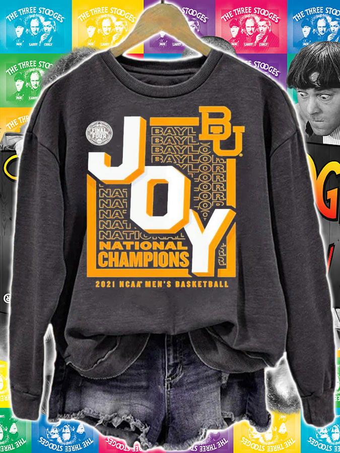 Final Four Baylor Bears Joy National Championship 2021 NCAA men's basketball shirt sweatshirt