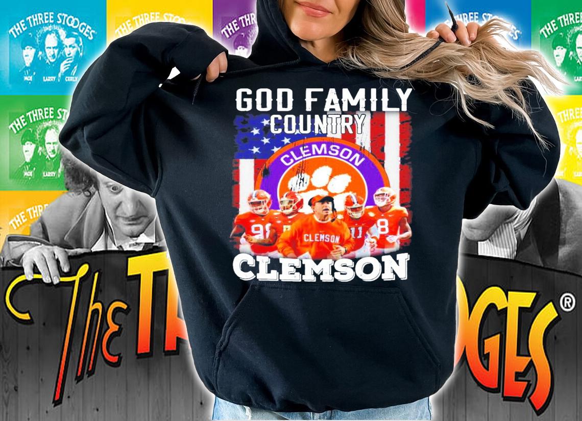 God family country Clemson shirt hoodie