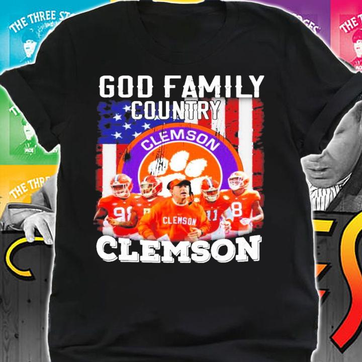God family country Clemson shirt shirt