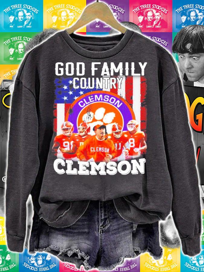 God family country Clemson shirt sweatshirt