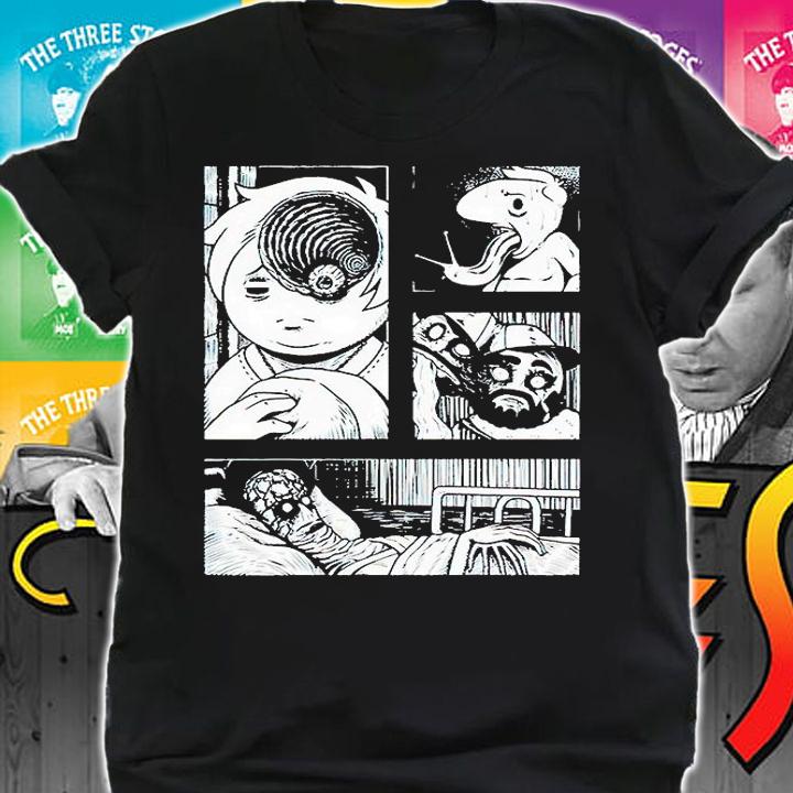 Manga Boys Oney Plays Shark Robot T-shirt shirt