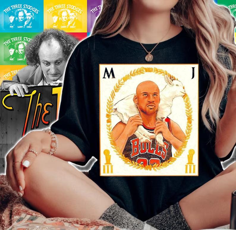 Michael Jordan Goat shirt woman shirt