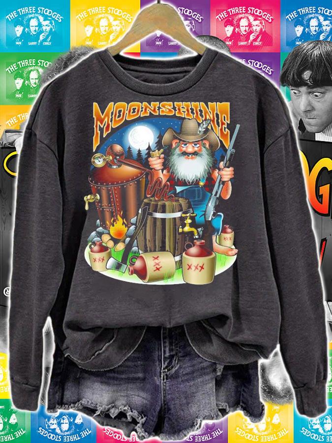 Moon shine shirt sweatshirt