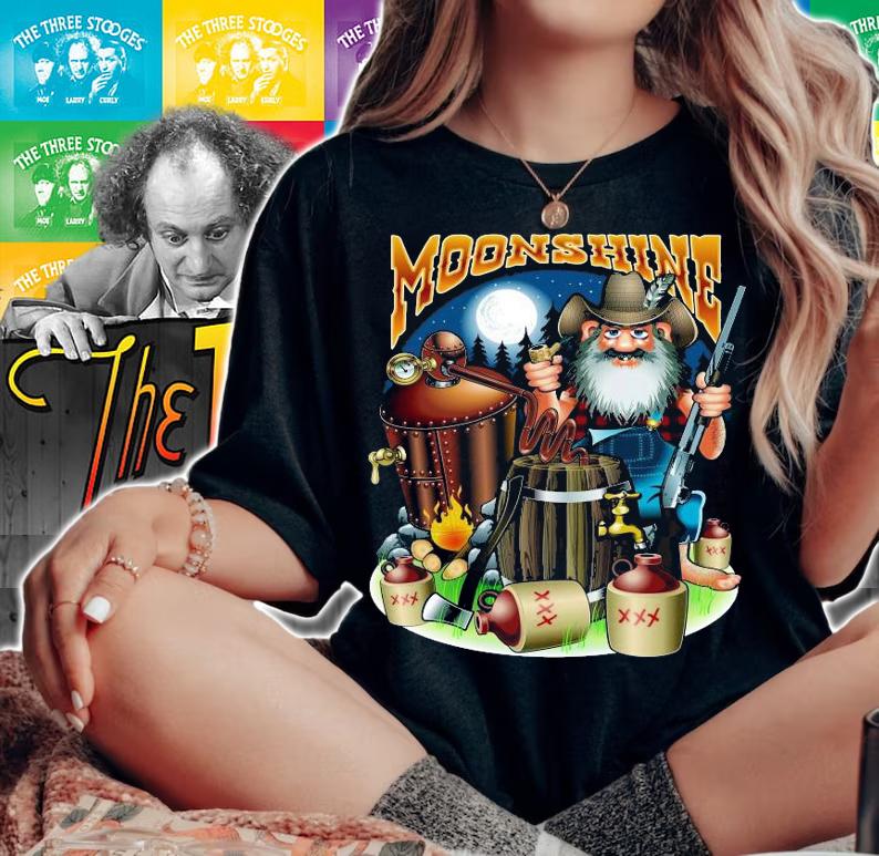 Moon shine shirt woman shirt