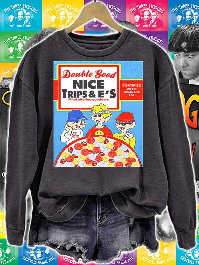 Double Good nice Trips and E's mind altering goodnees T-shirt