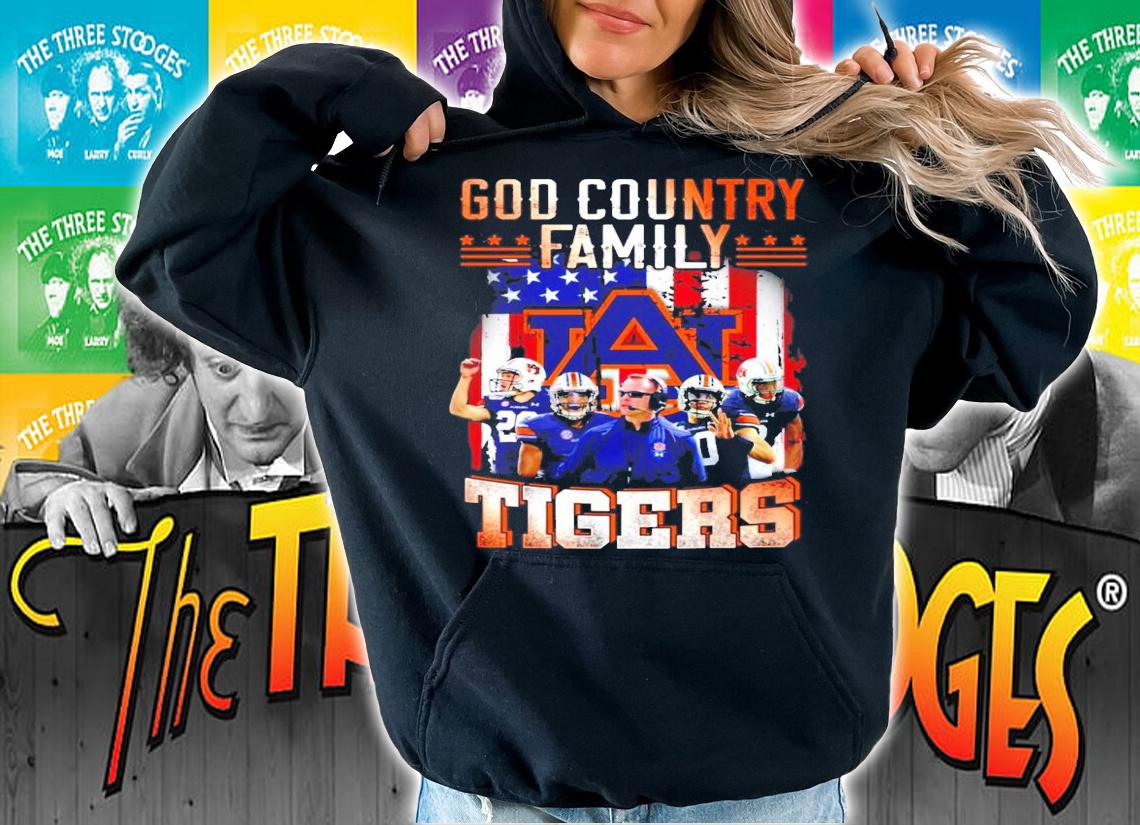 God country family Auburn Tigers shirt