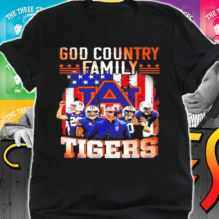 God country family Auburn Tigers shirt