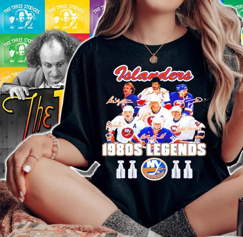 Islanders 1980s Legends football shirt woman shirt