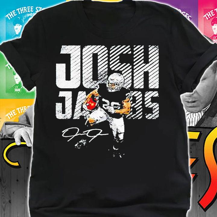 Josh Jacobs Las Vegas Raiders signature T-shirt shirt