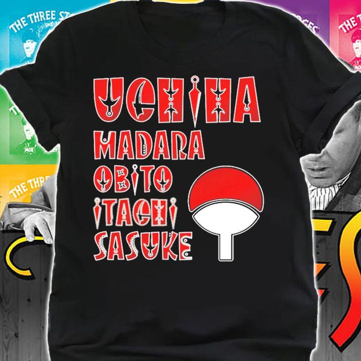 Naruto Uchiha Madara Obito Itachi Sasuke Shirt shirt