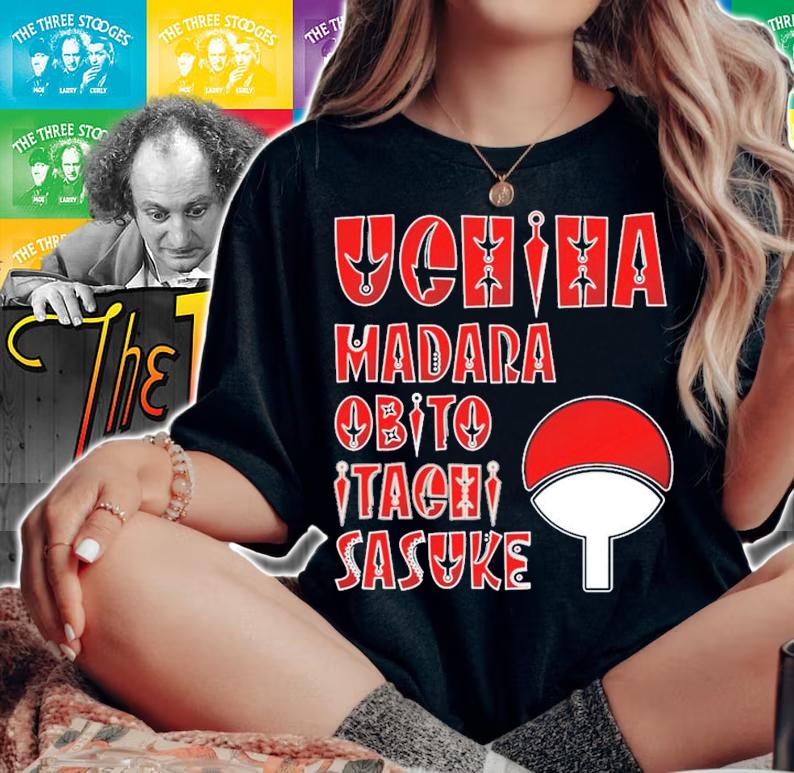 Naruto Uchiha Madara Obito Itachi Sasuke Shirt woman shirt