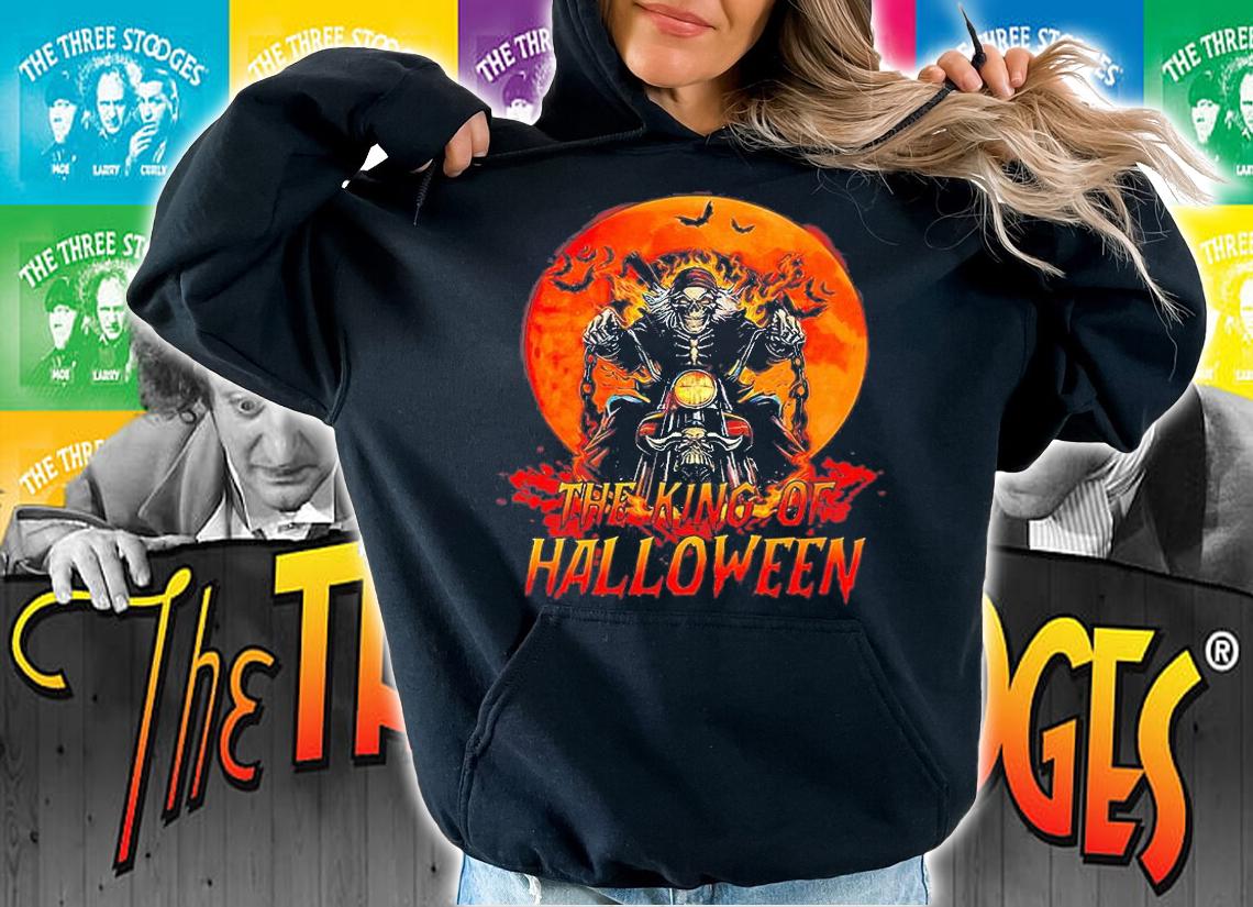The King Of Halloween Motorcycle shirt hoodie