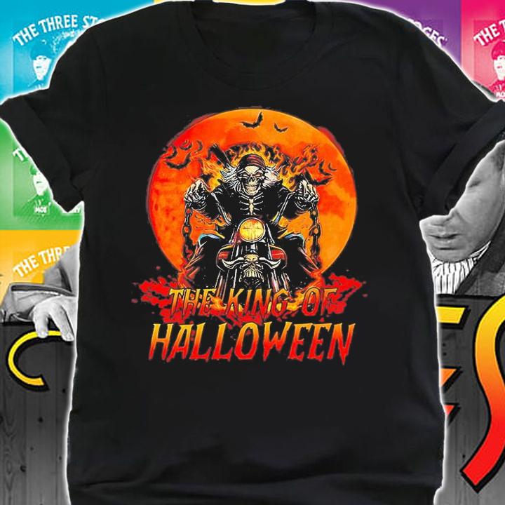 The King Of Halloween Motorcycle shirt shirt