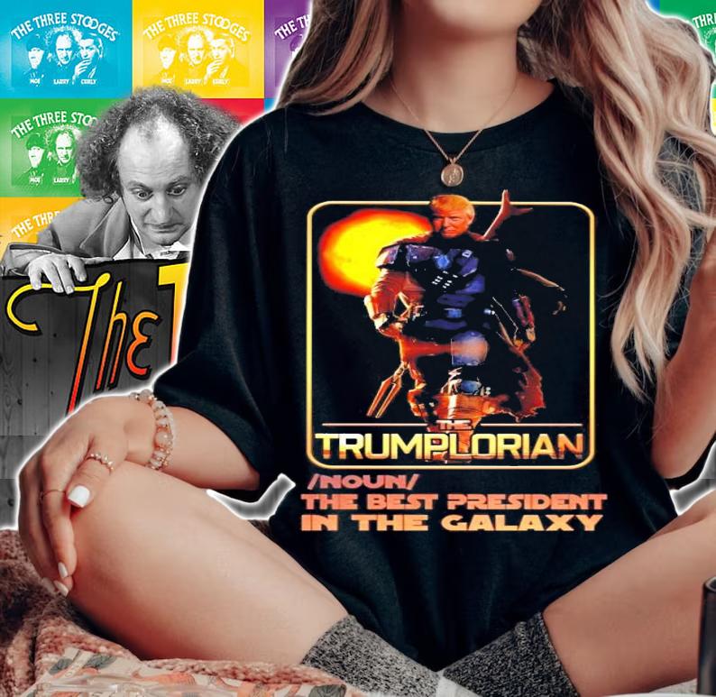 Trumlorian the best president in the Galaxy shirt t-shirt woman shirt