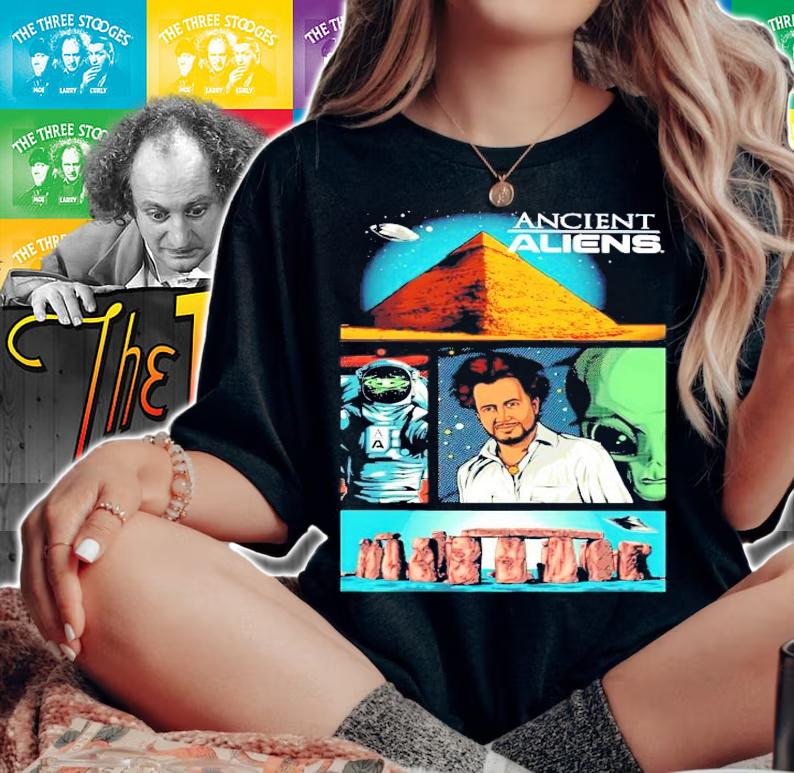 Ancient Aliens poster shirt