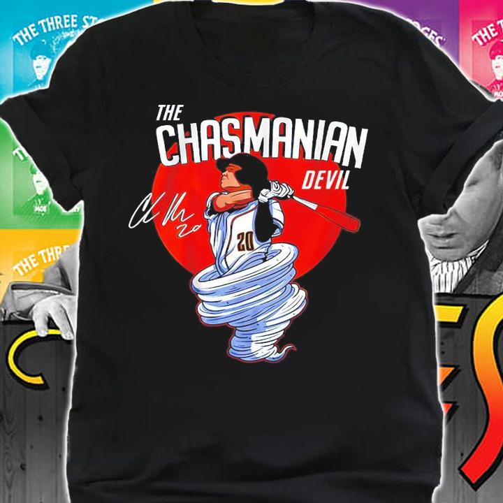 Chas McCormick The Chasmanian Devil baseball signature shirt shirt