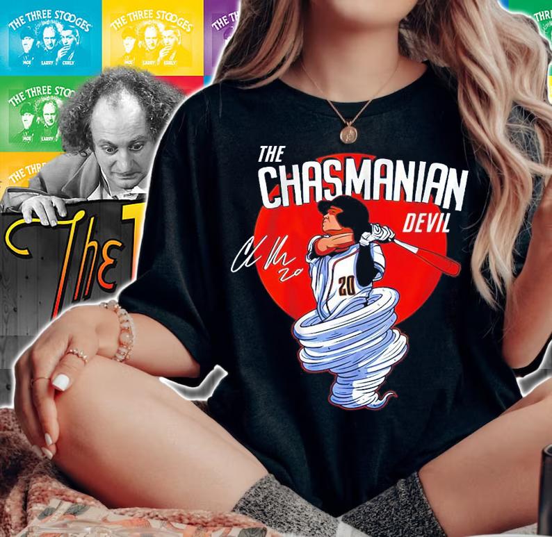 Chas McCormick The Chasmanian Devil baseball signature shirt woman shirt