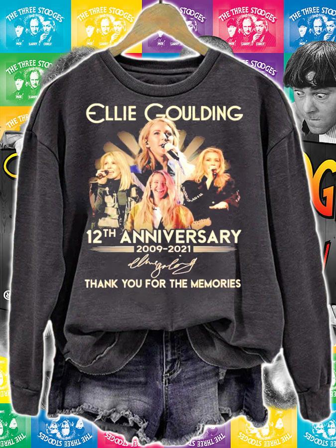 Ellie Goulding 12th anniversary 2009-2021 signature shirt
