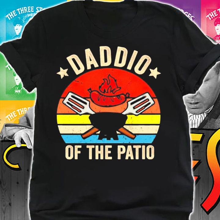 Grill daddio of the patio vintage shirt shirt
