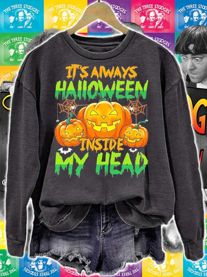 It's always Halloween inside my head shirt