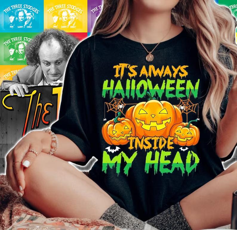 It's always Halloween inside my head shirt