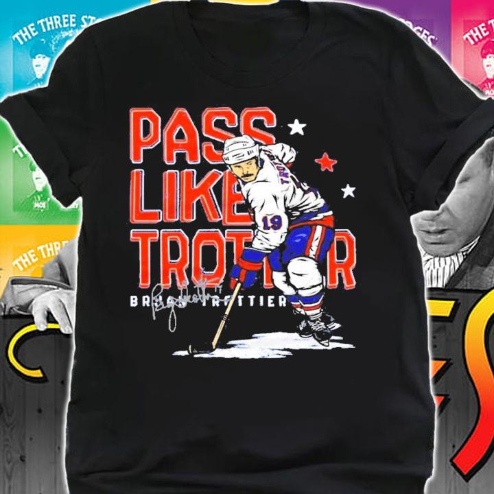 Pass Like Trottier Bryan Trottier New York signature shirt shirt