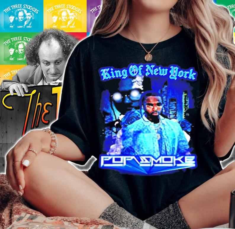 Pop Smoke RIP King of New York shirt woman shirt