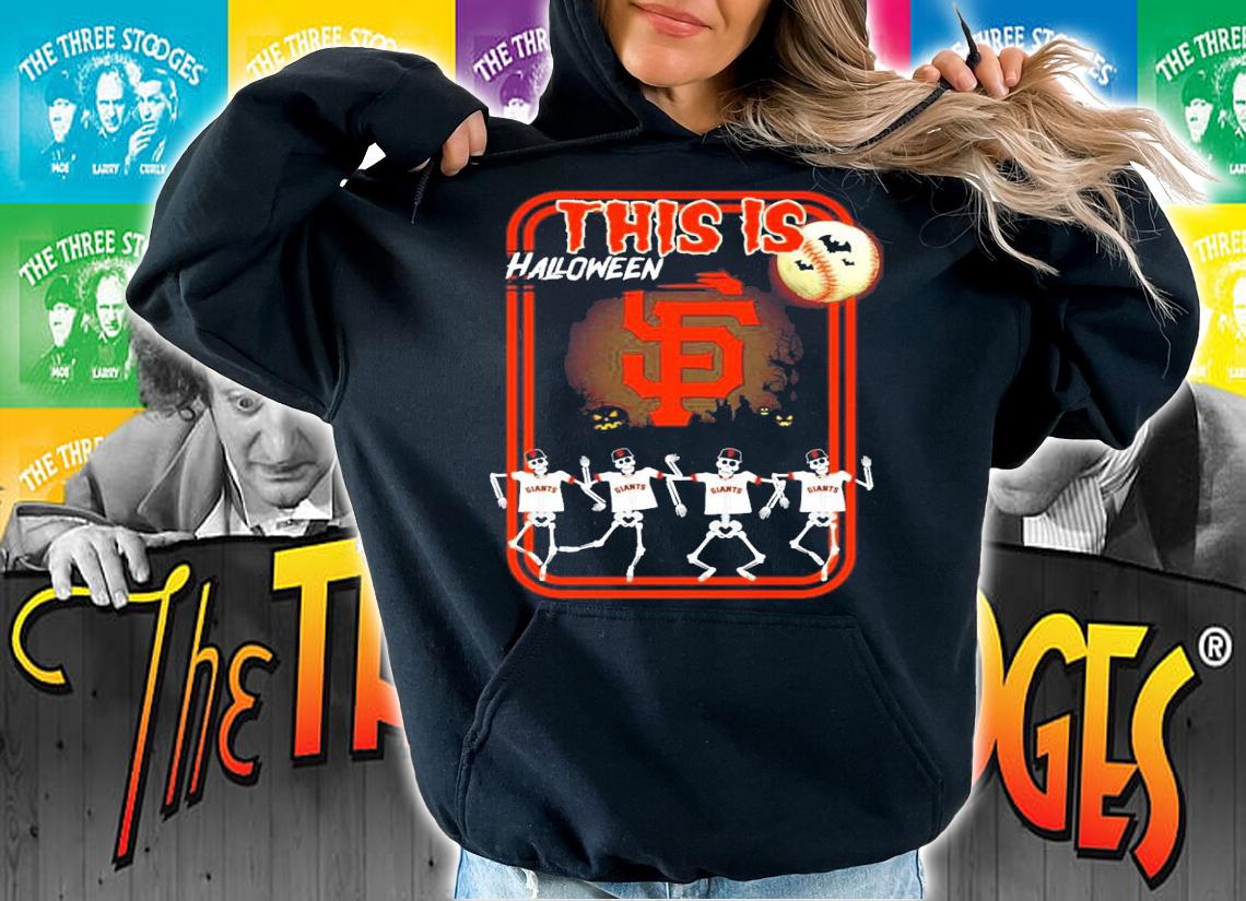 San Francisco this is Halloween baseball shirt hoodie