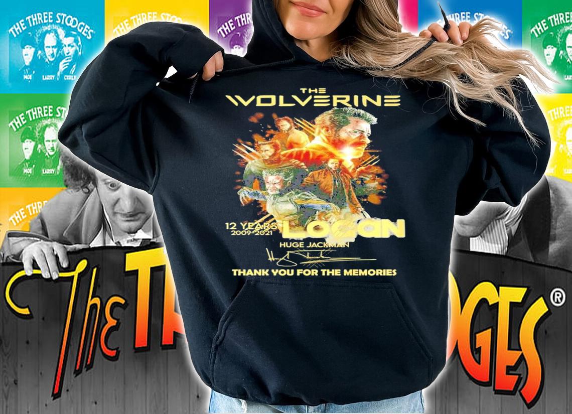 The Wolverine 12 years 2009-2021 Logan Hugh Jackman signature shirt hoodie