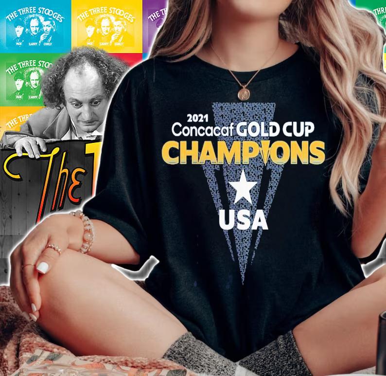 2021 Concacaf Gold Cup Champions USA shirt