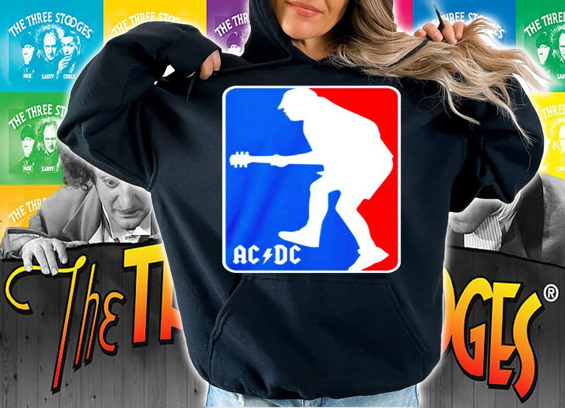 ACDC logo NBA shirt hoodie