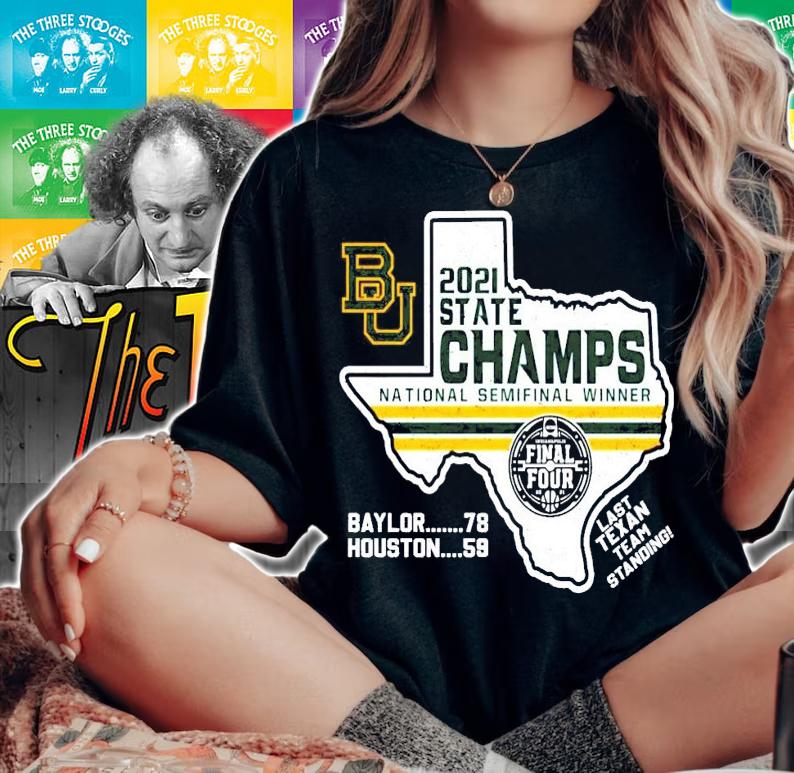 Baylor Bears 2021 state Champs national semifinal winner NCAA 2021 shirt