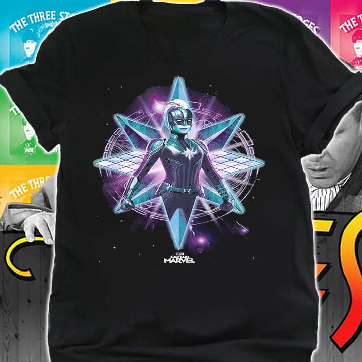 Captain Marvel Galactic Warrior T-shirt