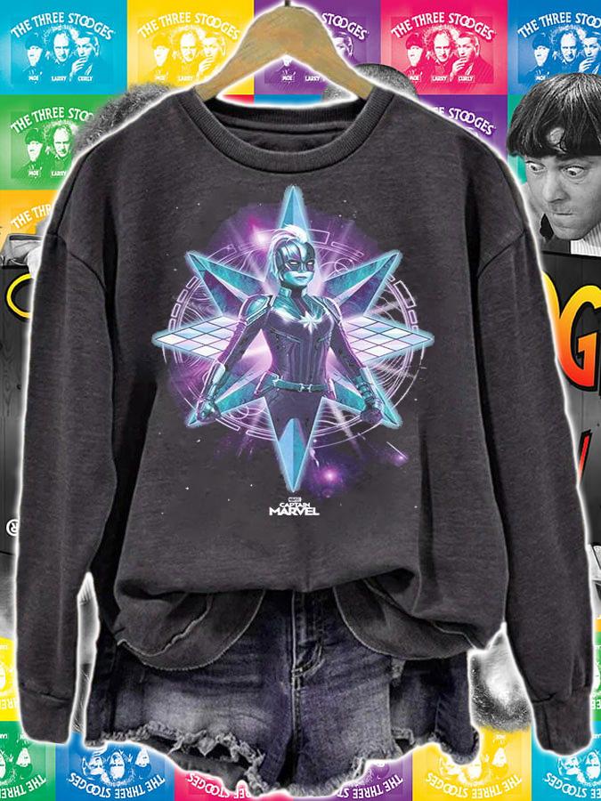 Captain Marvel Galactic Warrior T-shirt