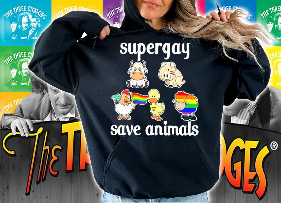 LGBT super gay animals shirt hoodie