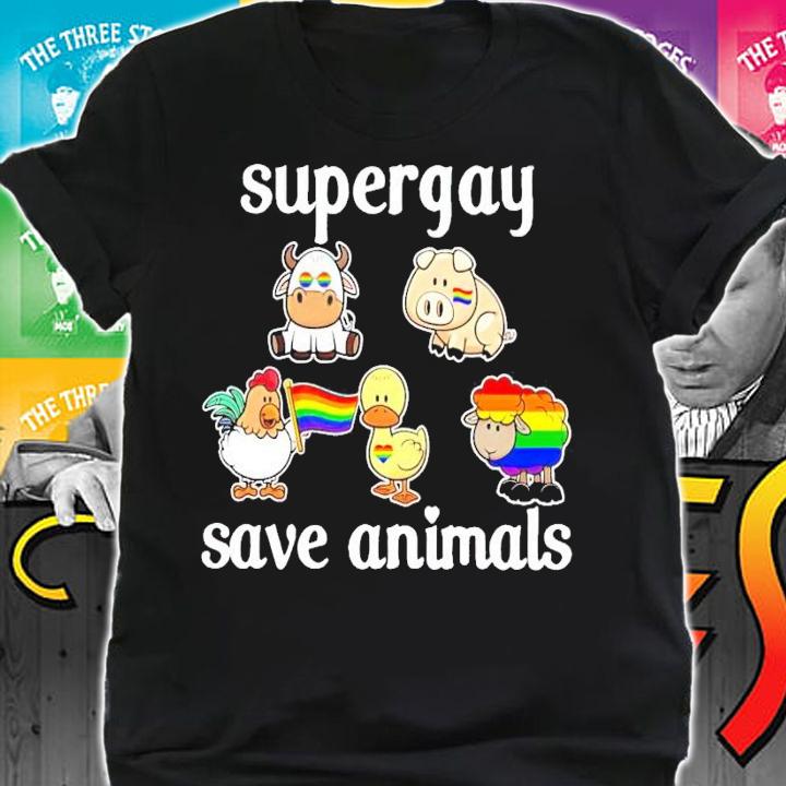 LGBT super gay animals shirt shirt