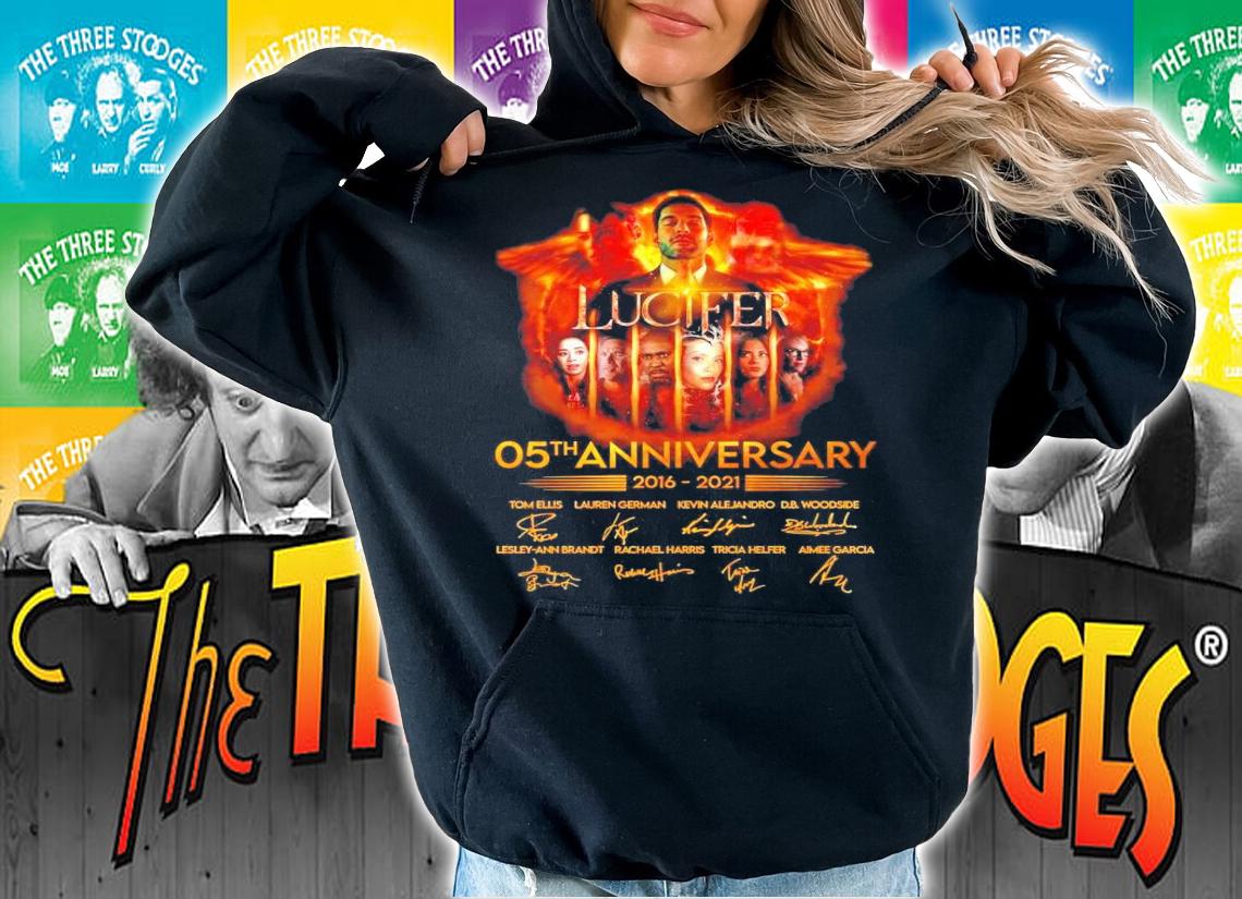 Lucifer 05th anniversary 2016-2021 signature shirt