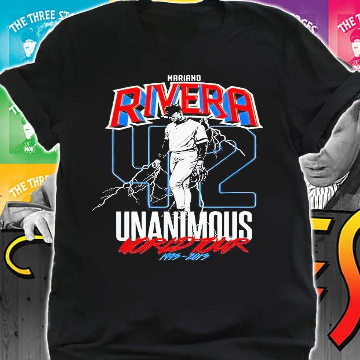 Mariano Rivera Unanimous World Tour 1995-2013 T-shirt shirt