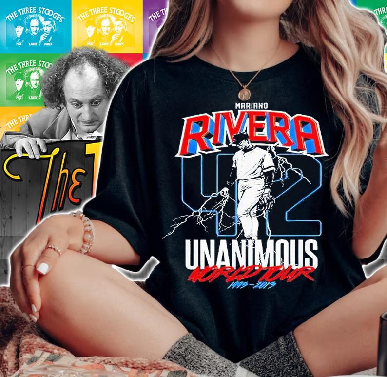Mariano Rivera Unanimous World Tour 1995-2013 T-shirt woman shirt
